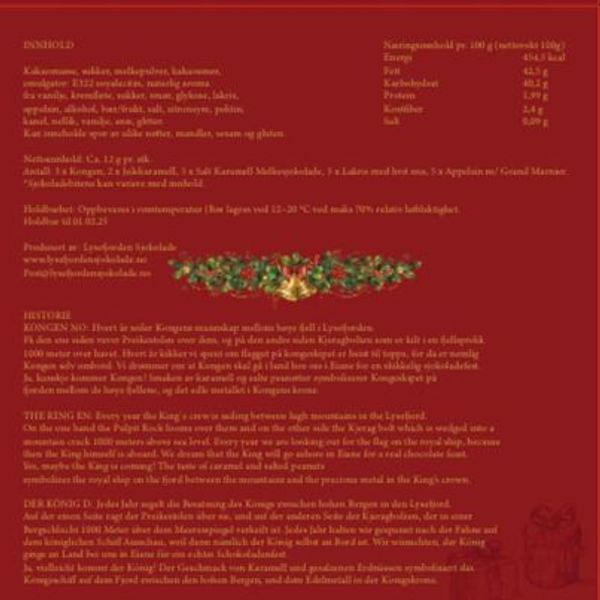 Hovedbilde 25 biter eksklusiv Sjokoladekonfekt